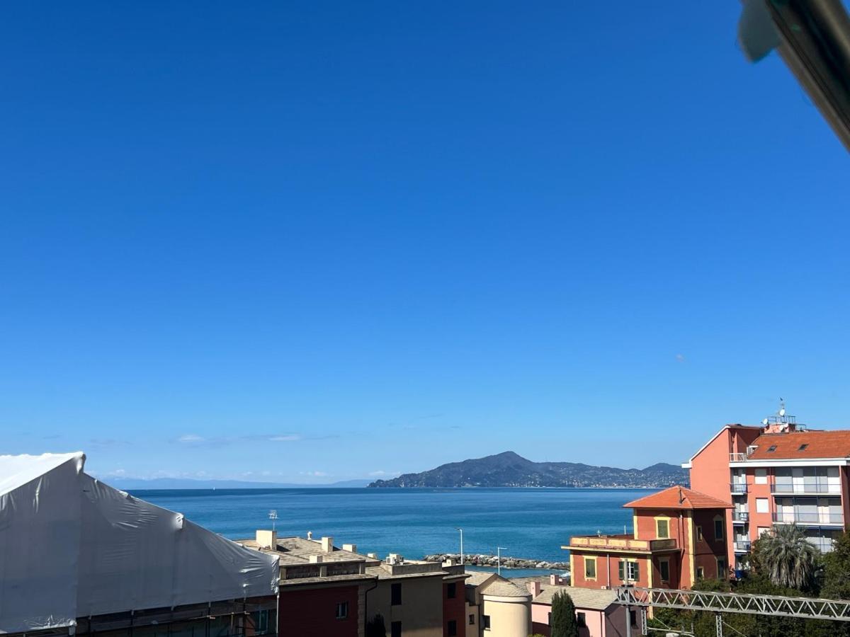 Trilocale 50Mt Dalla Spiaggia Sestri Levante Exterior foto